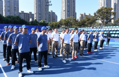 2021年中國(guó)網(wǎng)球巡回賽CTA800常州站開(kāi)幕儀式隆重舉行